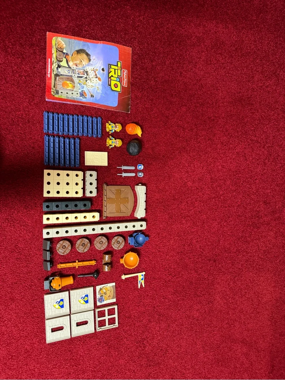 Fisher-Price includes building
